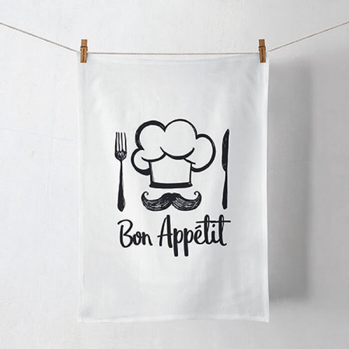 Küchen-/ Geschirrtuch - Bon Appétit