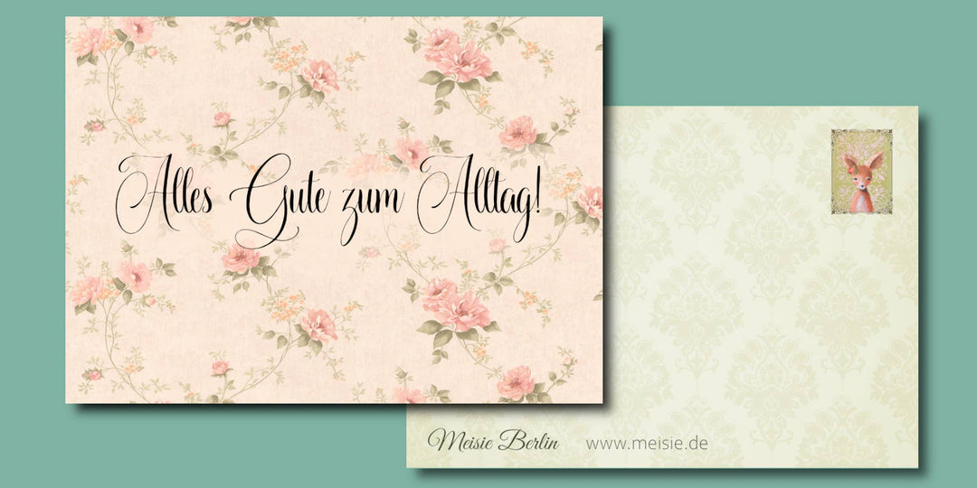 Grusskarte - Alles Gute zum Alltag