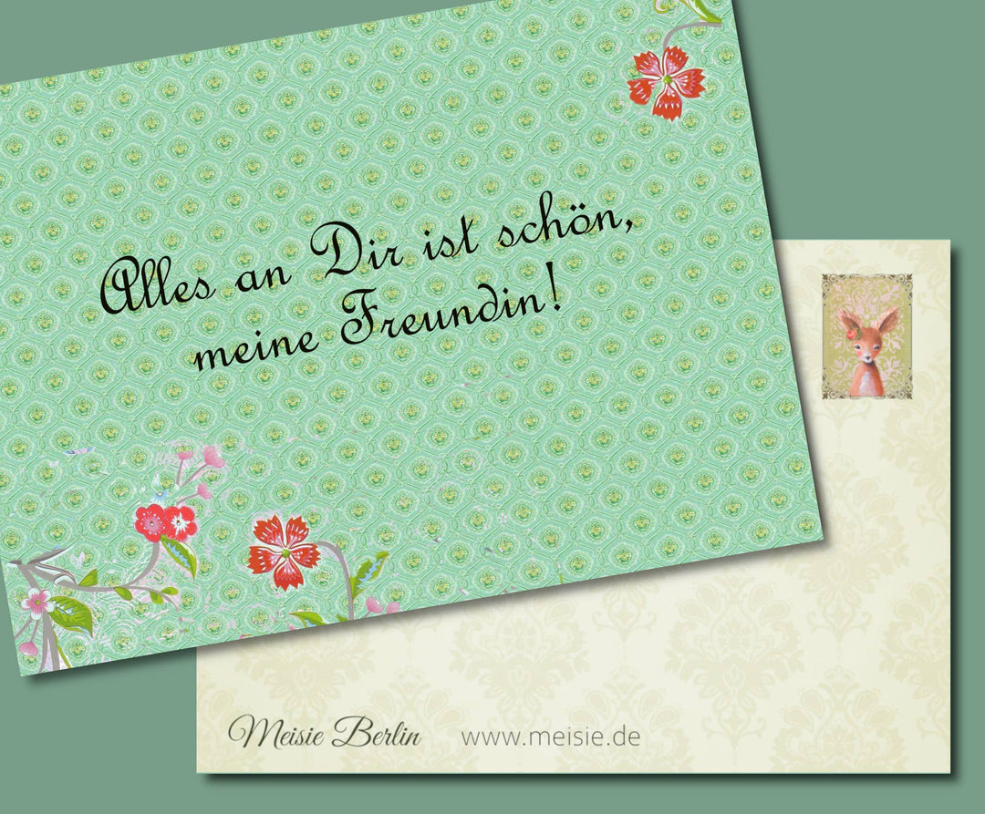 Grusskarte - Alles an Dir ist schön