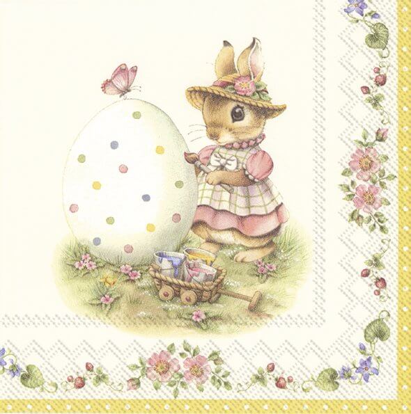 Cocktail Serviette - Fantasy Egg