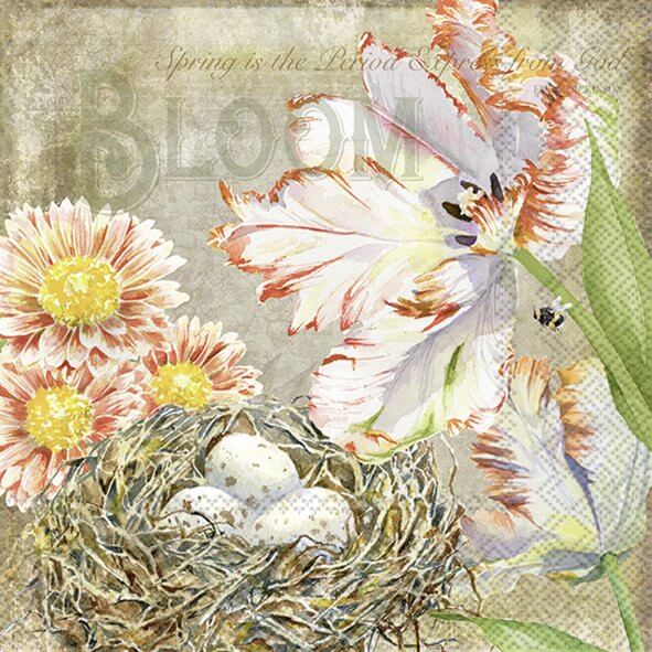 Lunch Servietten - Bloom