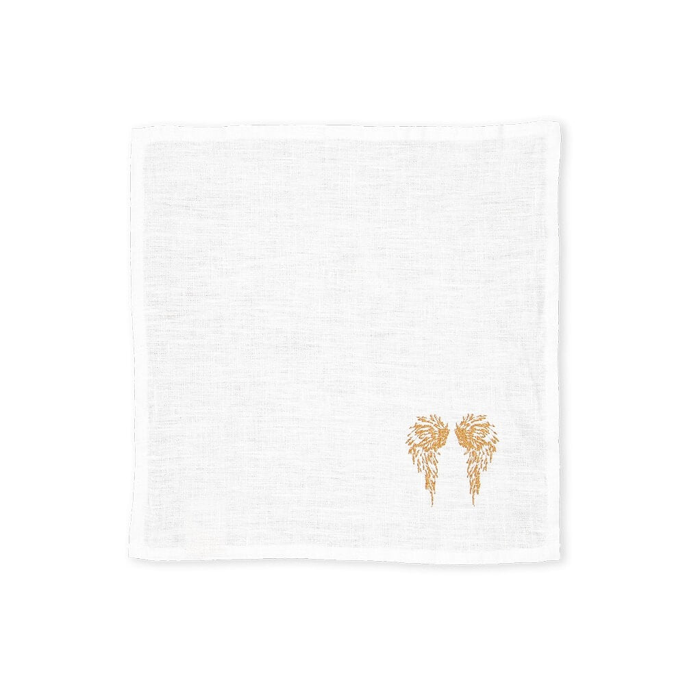 Serviettes en lin Dorothee Lehnen - Ailes d'ange