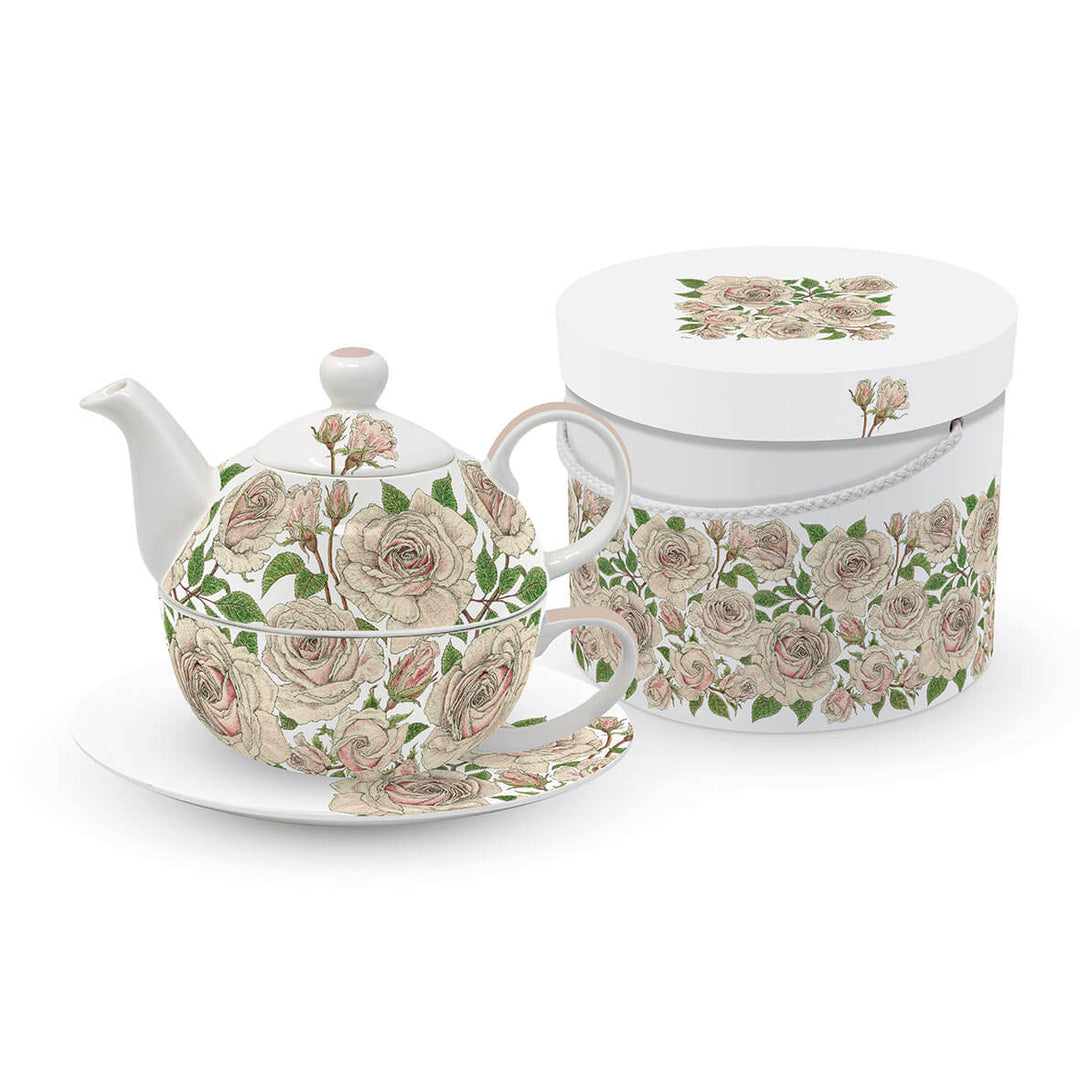 Théière et tasse en un - Roses Tea4one