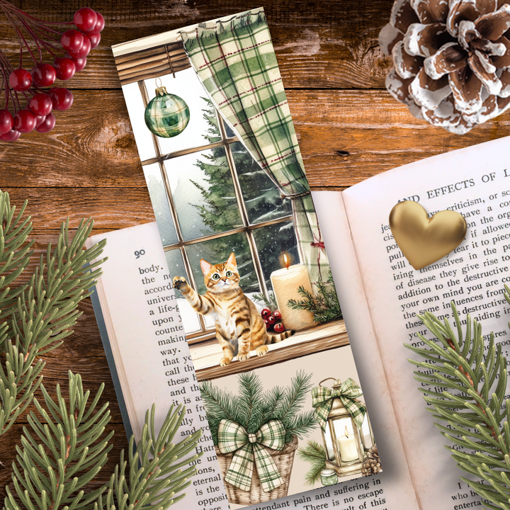 Lesezeichen -  Die Nachtwache der Katze