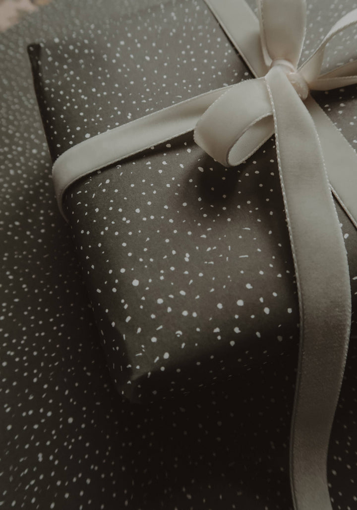 Geschenkband Samt - Reinweiss