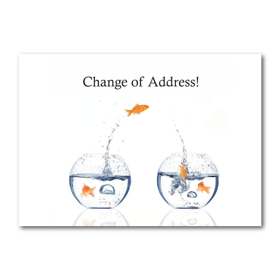 Grusskarte - Umzug