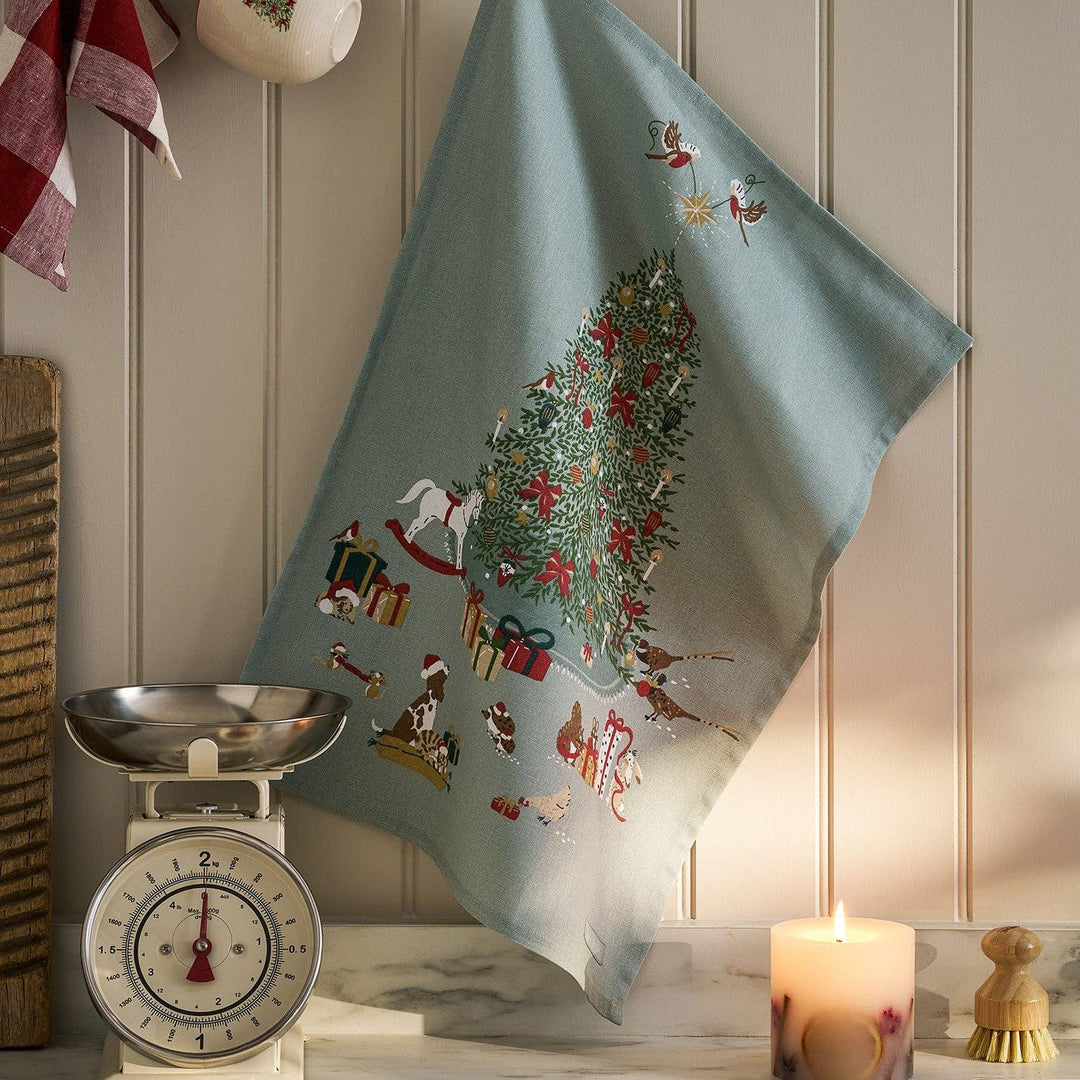 Weihnachtsgeschirrtuch Baumwolle – Cosy Christmas Motiv – terreetbois