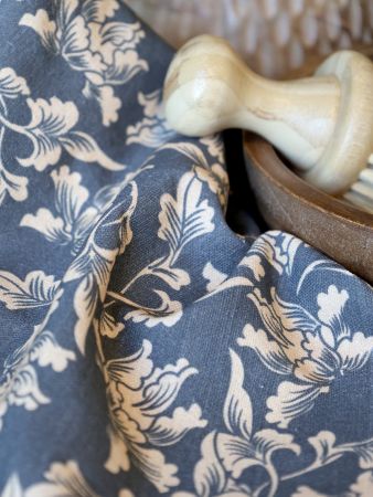 Geschirrtuch Blattmuster Midnight & Sand – Chic Antique