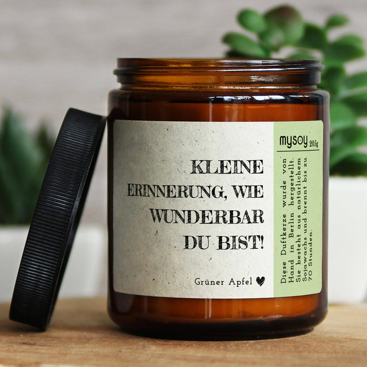 Duftkerze- Kleine Erinnerung