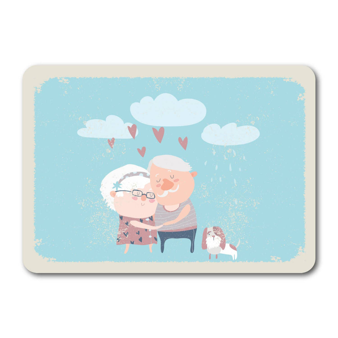 Grusskarte - Liebespaar