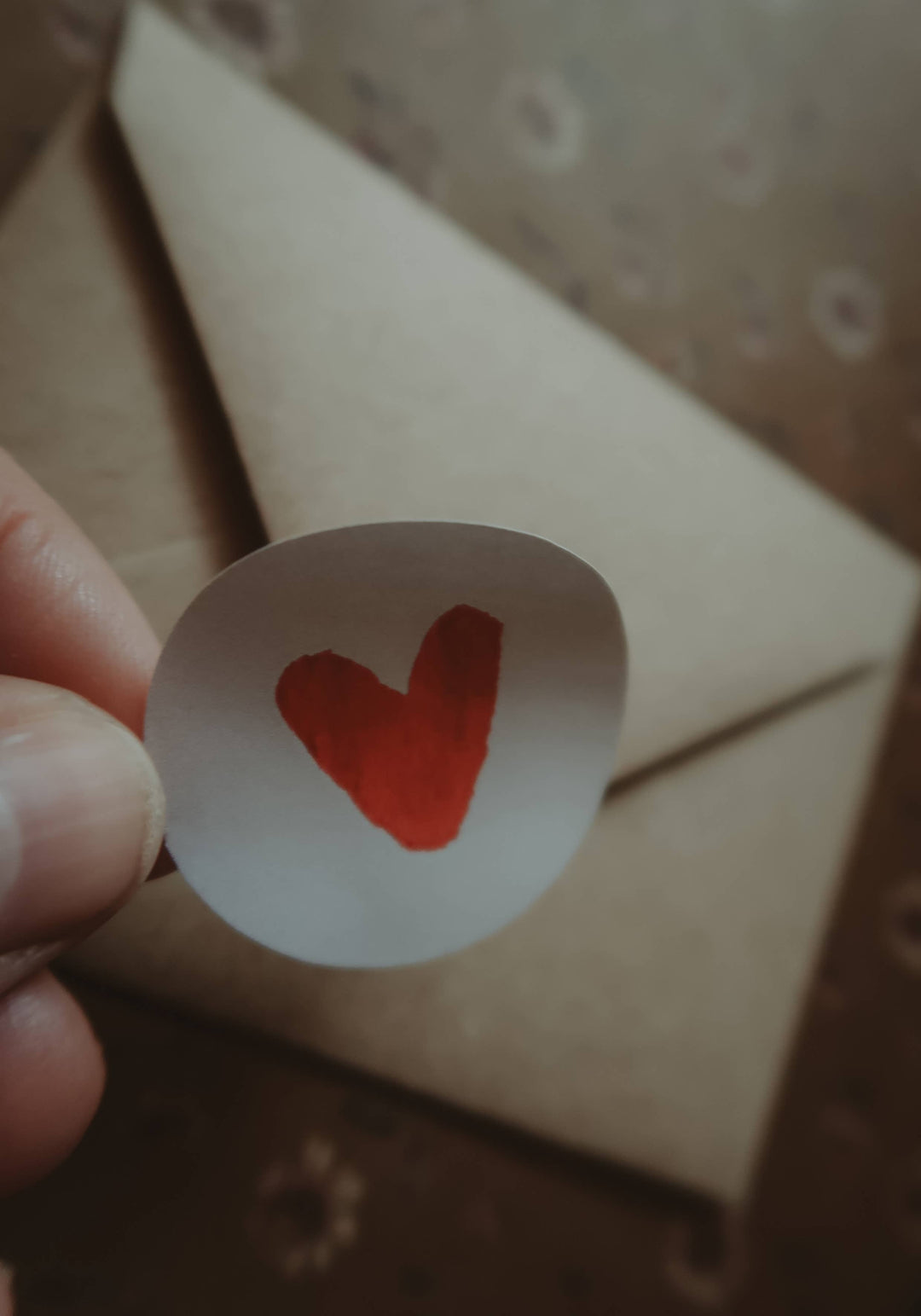 Sticker-Set Rote Herzen