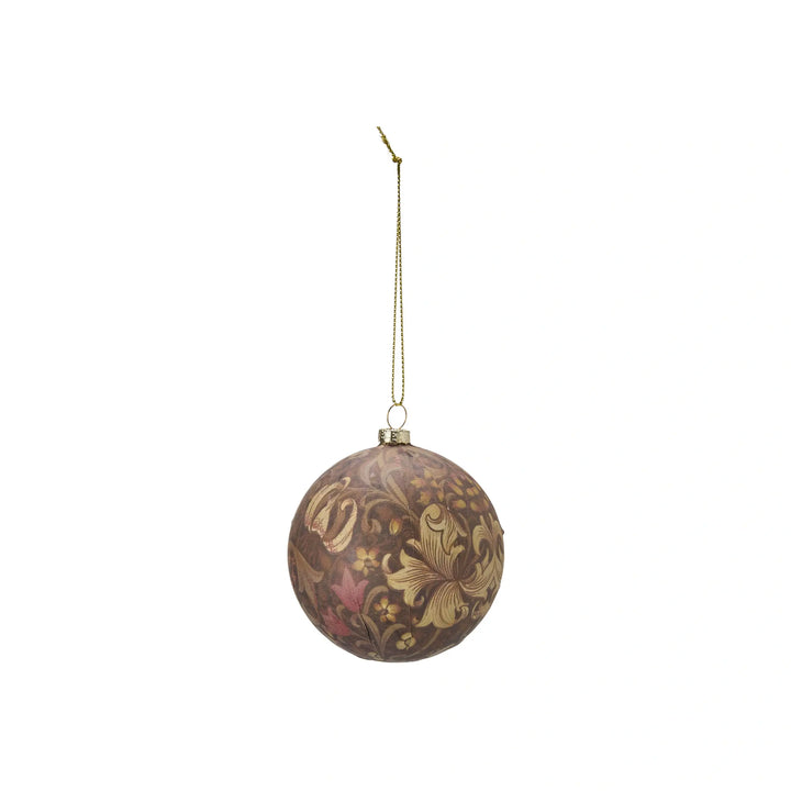 Weihnachtskugel - Goldene Schwertlilie