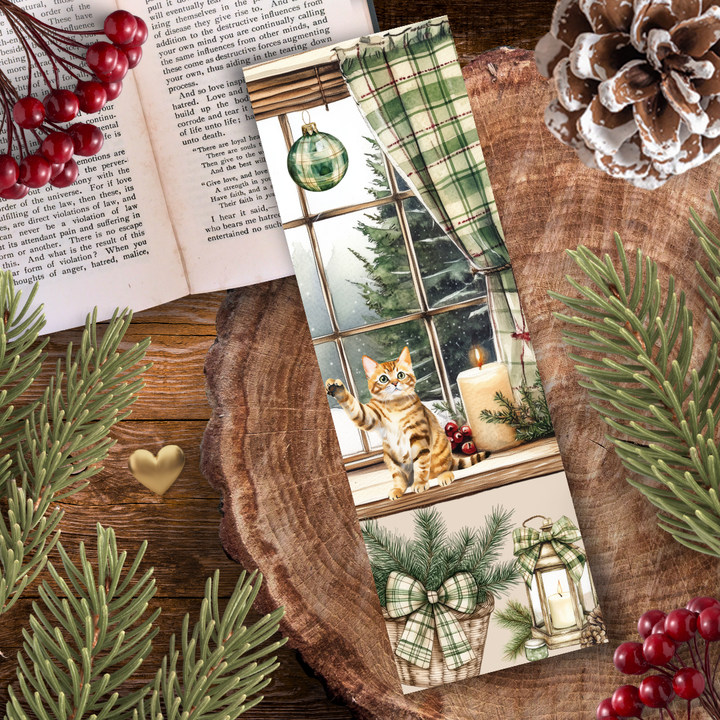 Lesezeichen -  Die Nachtwache der Katze