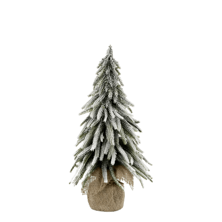 Tannenbaum mit Schnee - 35 cm