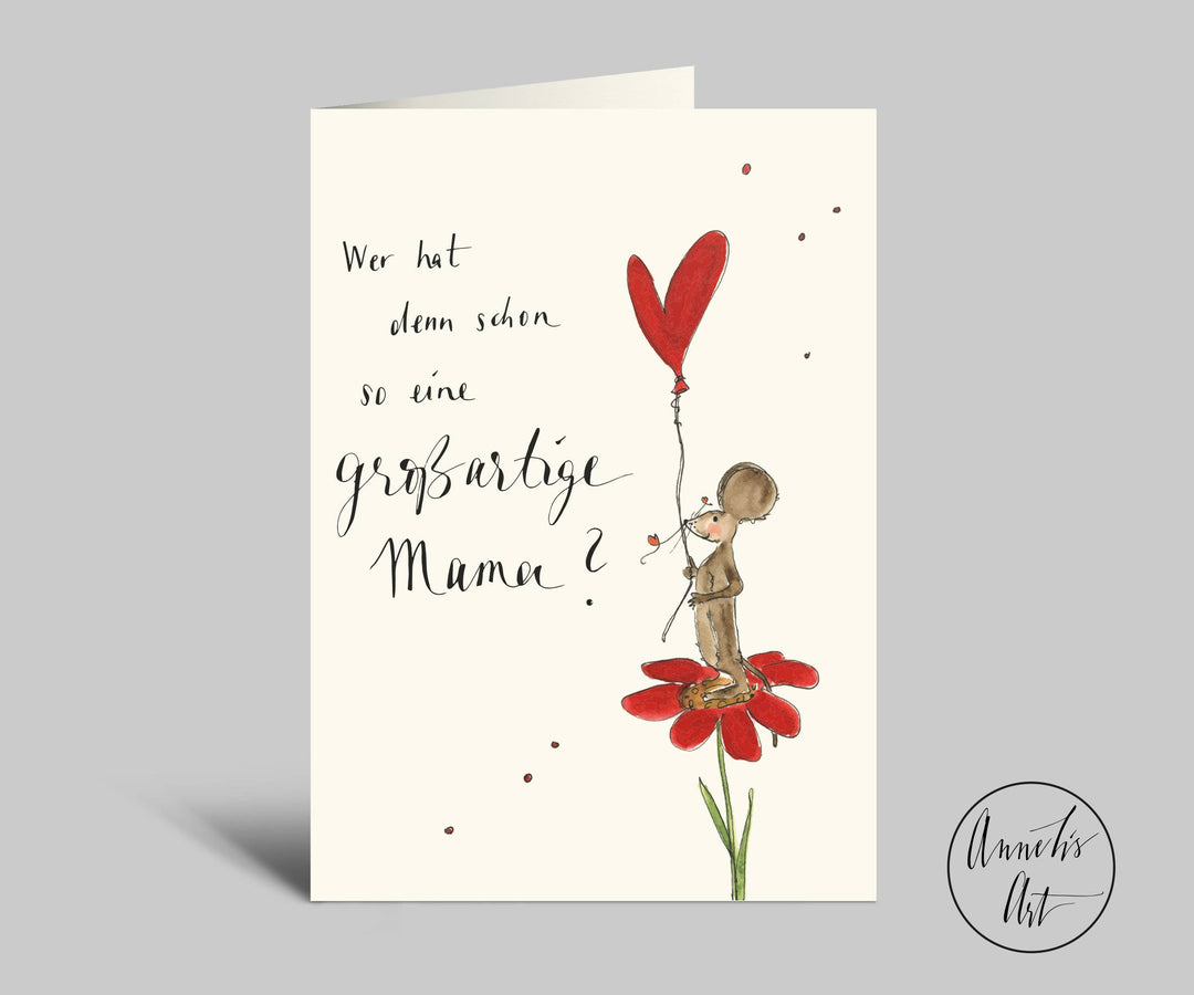 Karte - Großartige Mama