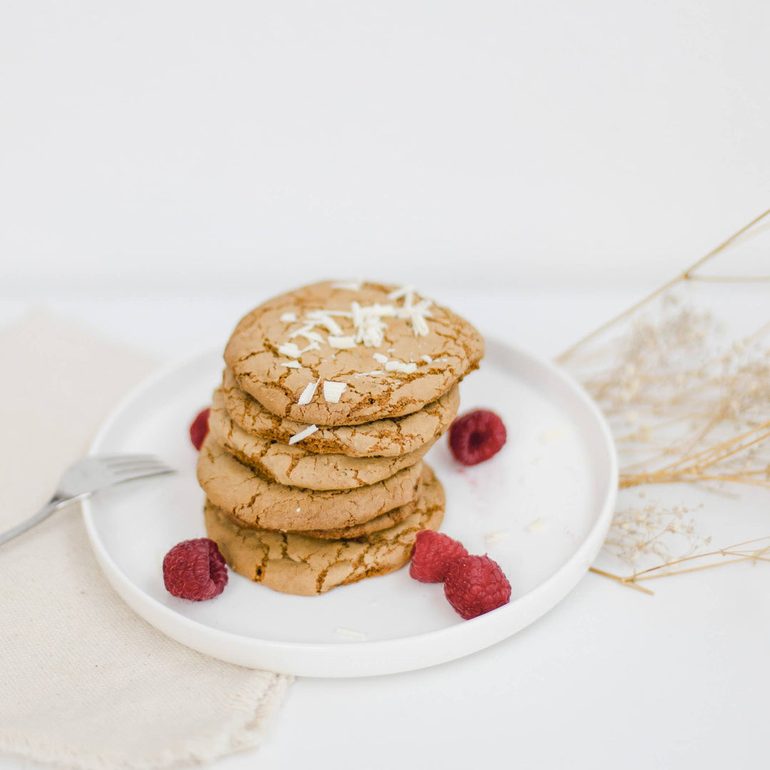 Backmischung - Himbeer-Cookies mit weißer Schokolade