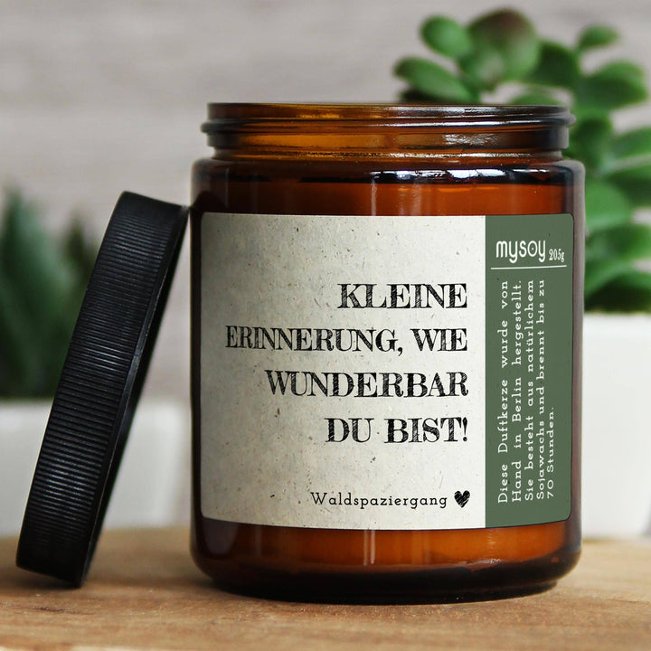 Duftkerze- Kleine Erinnerung
