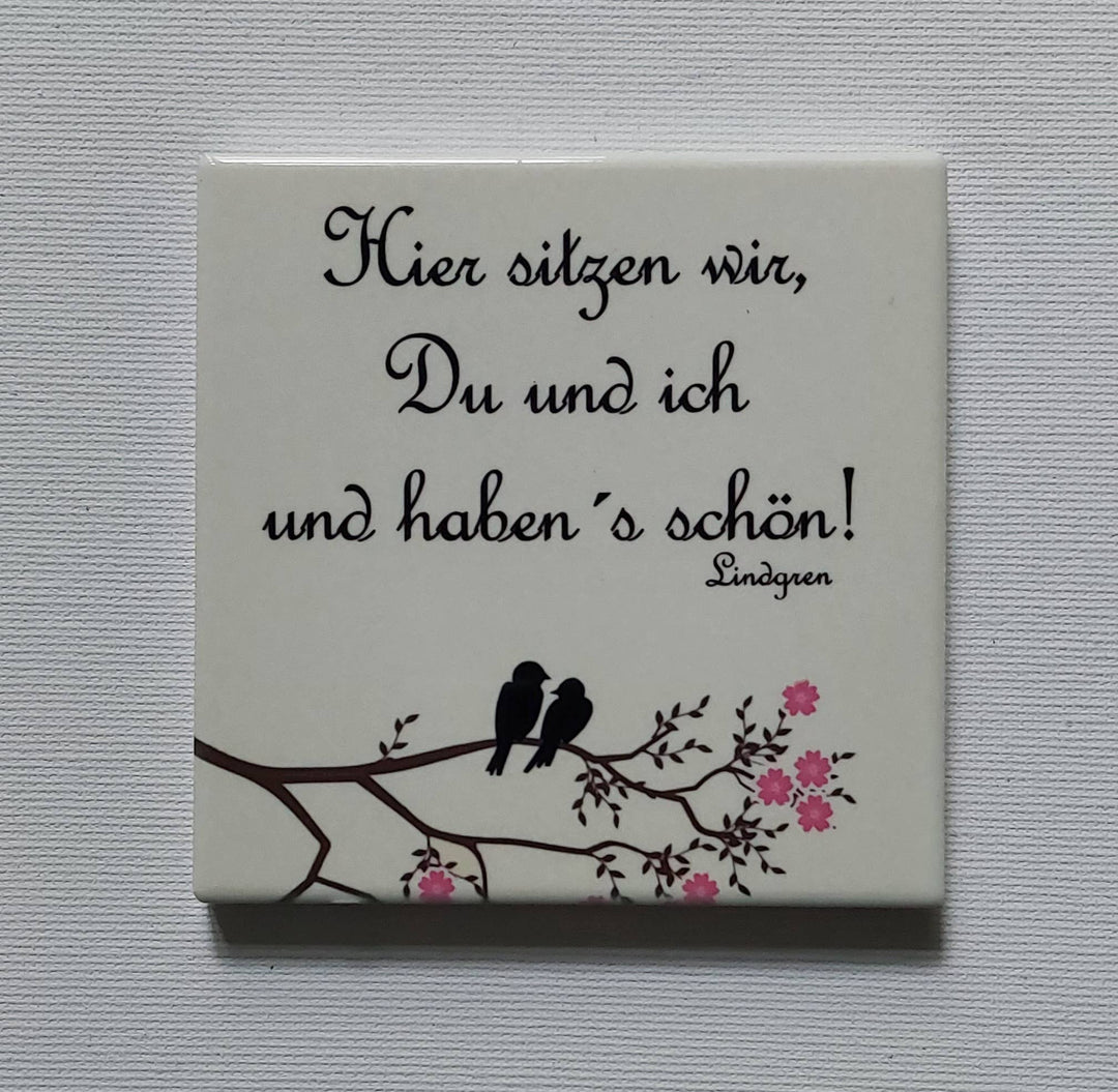 Keramikuntersetzer WIR