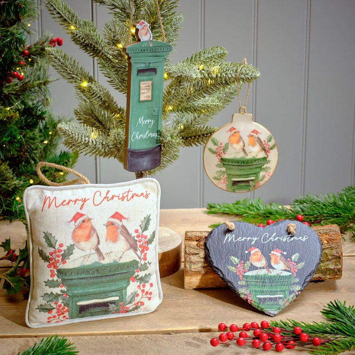 Weihnachtsschmuck -  Rotkehlchen