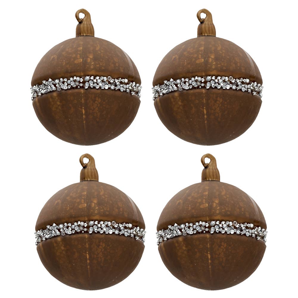 Weihnachtskugel - Rostoptik