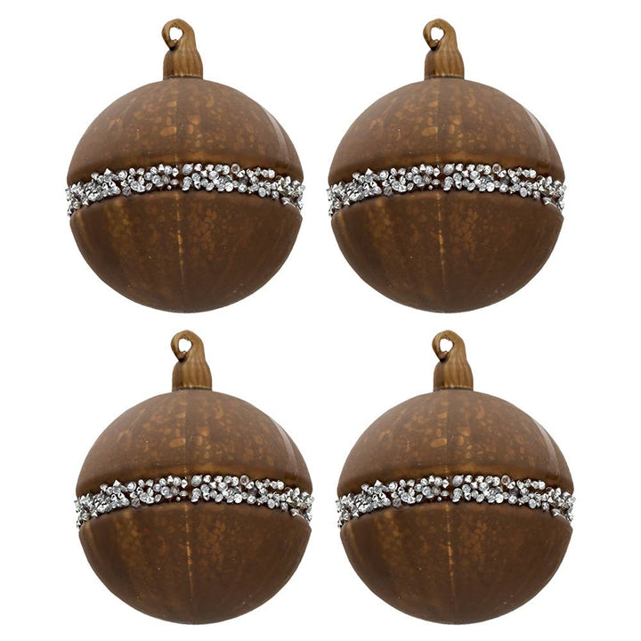 Weihnachtskugel - Rostoptik