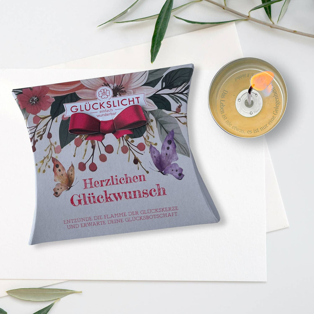Glückslicht  -  Herzlichen Glückwunsch