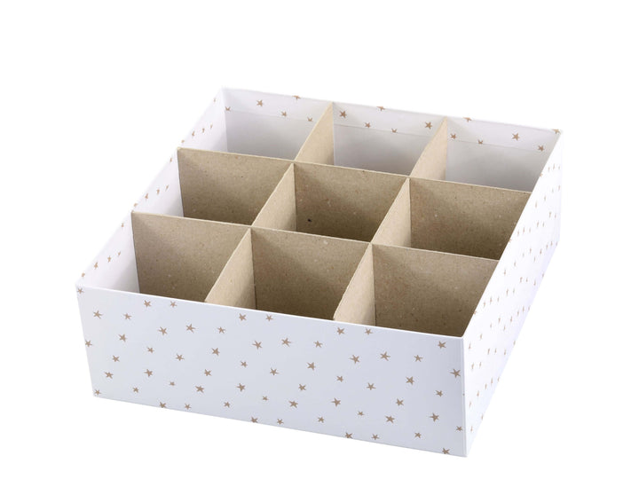 Geschenkbox Set 3er mit Sternendruck – Festliche Verpackung für Geschenke