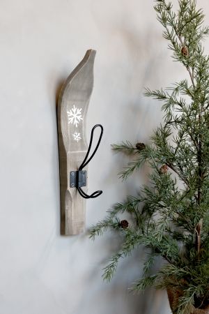 Vintage Ski Haken Chalet Chic – Schneeflocke