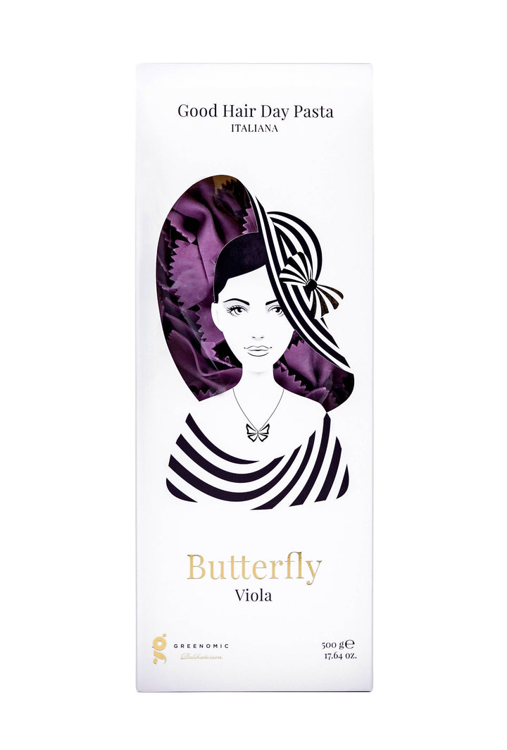 Good Hair Day Pasta - Butterfly Viola Farfalle 250 g