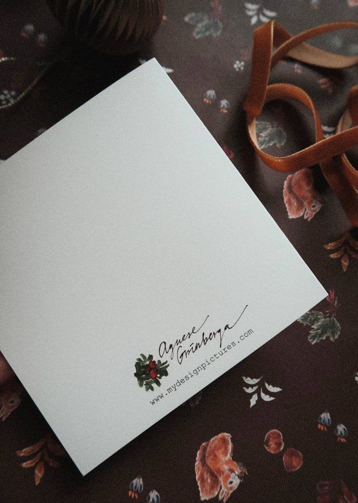 Frohe Weihnachten Klappkarte