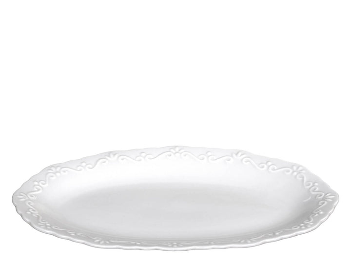Porzellan Geschirr - Tablett oval