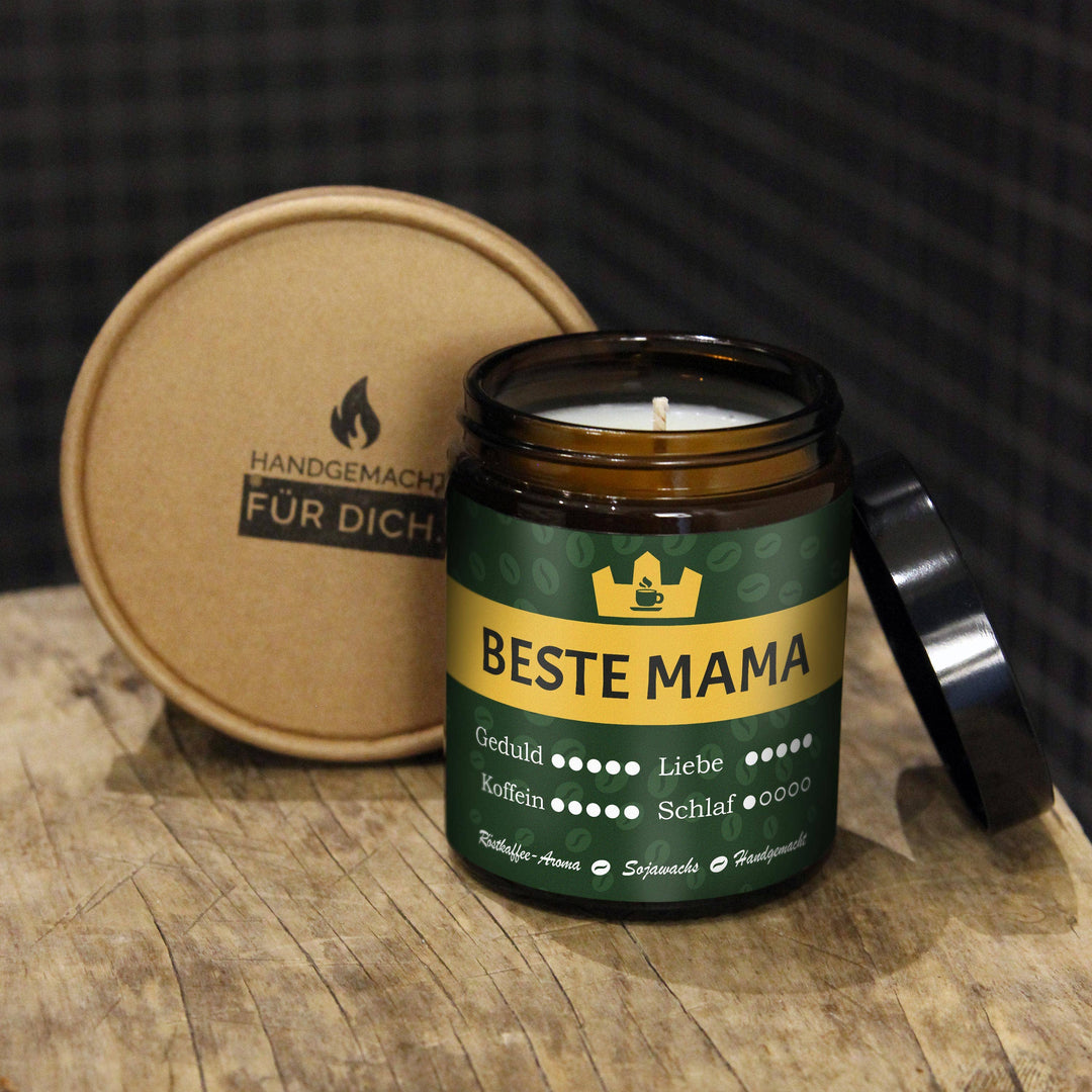 Duftkerze im Glas- Beste Mama