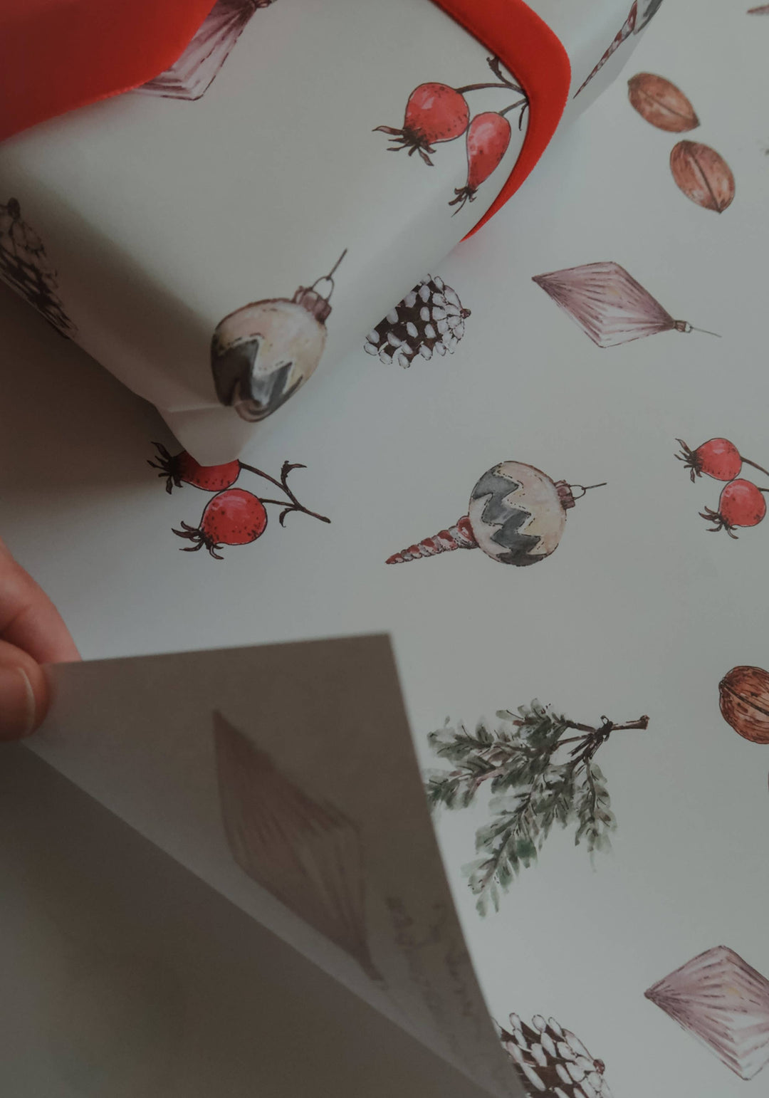 Weihnachts Geschenkpapier - 3 teiliges Set