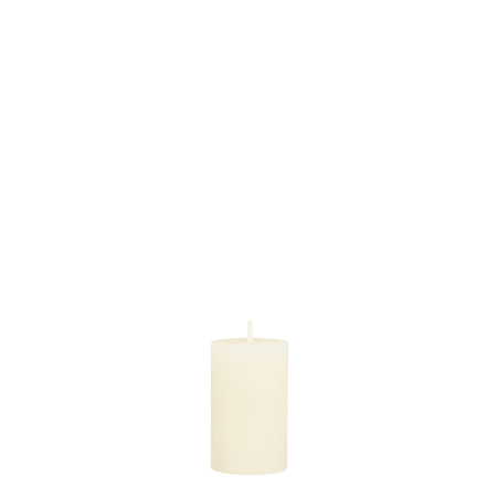 Macon Stumpenkerze – Rustikal, Creme, 16 Std.