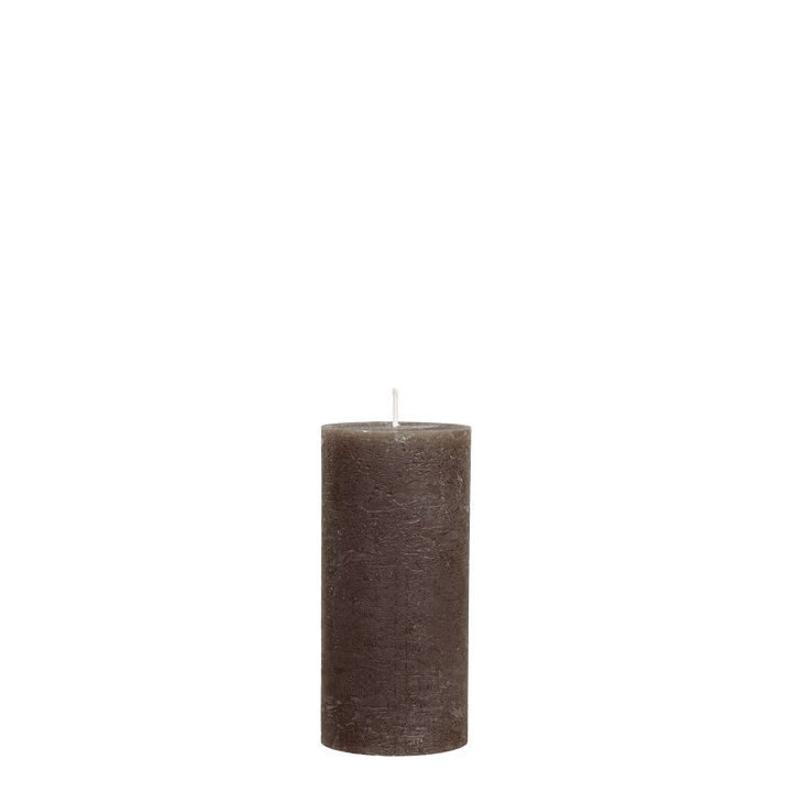 Macon Stumpenkerze – Rustikal, Coffee, 60 Std.