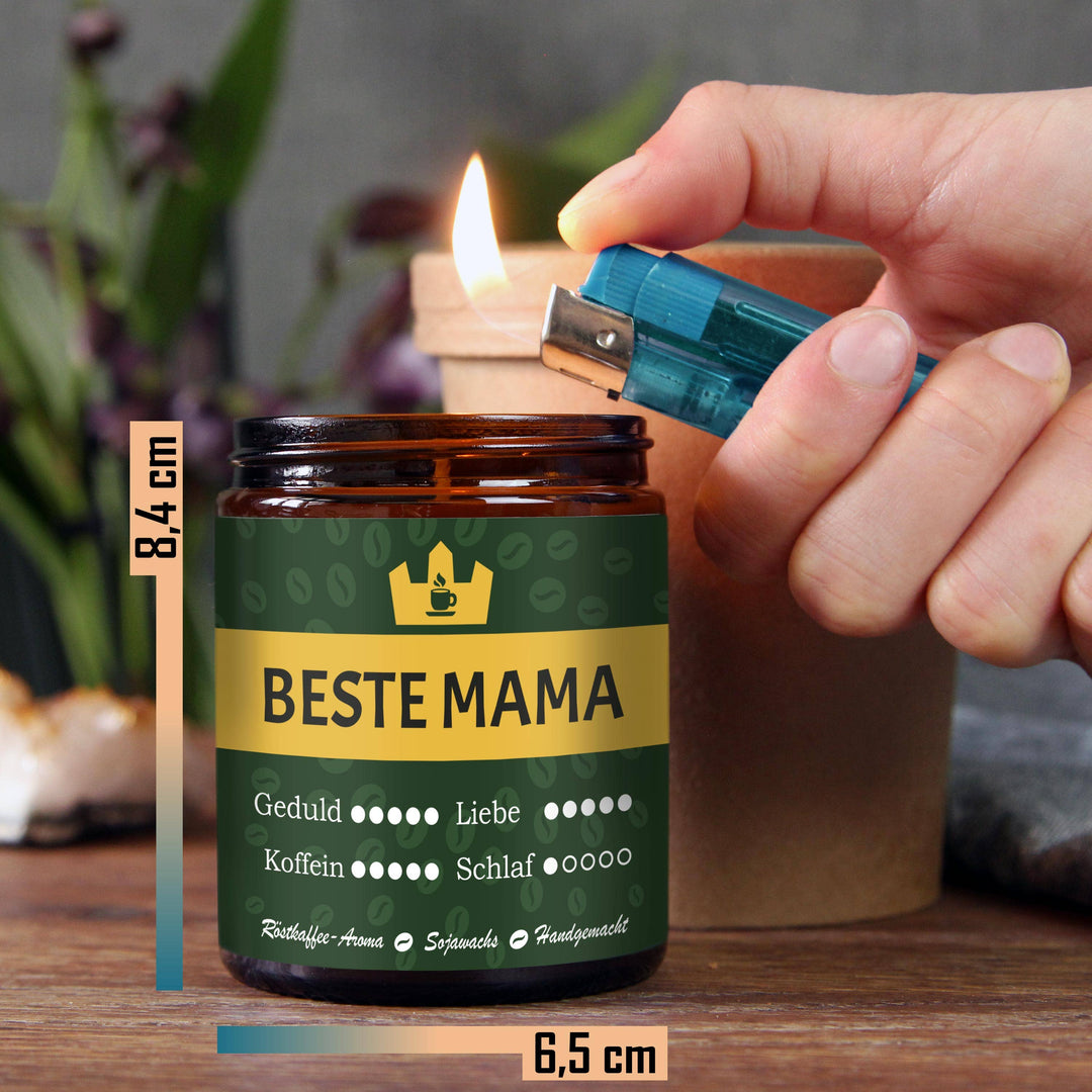 Duftkerze im Glas- Beste Mama