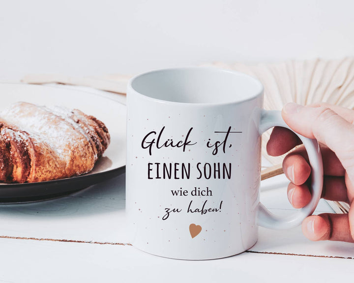 Tasse -  Glück ist, einen Sohn wie dich zu haben