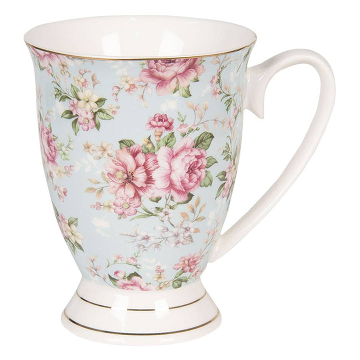 Porzellan Tasse - Rosen