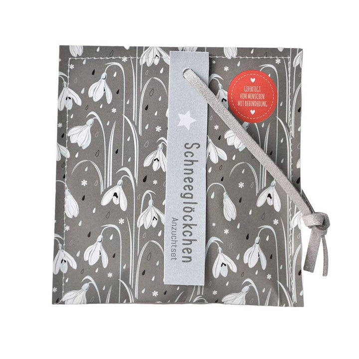 Weihnachtsgruß mit Schneeglöckchen Saatgut – Zauberhaftes Anzuchtset