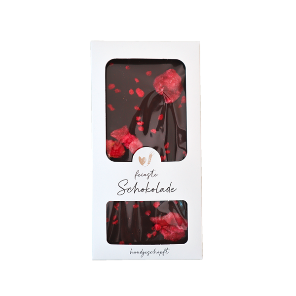 Zartbitterschokolade - Rose
