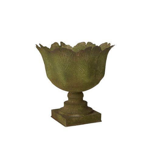 Coupe à fleurs - Vert antique