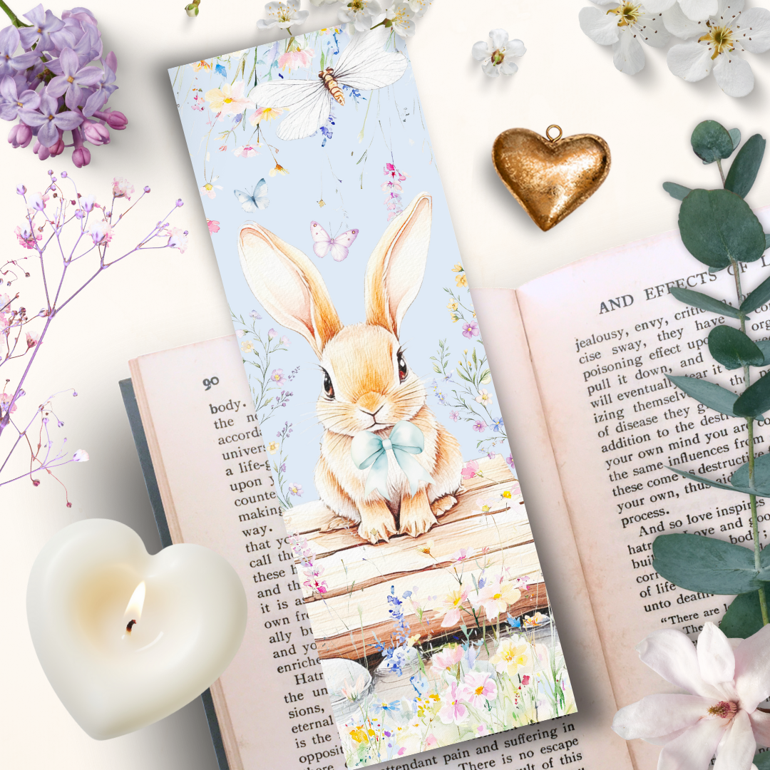 Lesezeichen Der Wunderhase – Ein Hauch Magie für Ihre Bücher