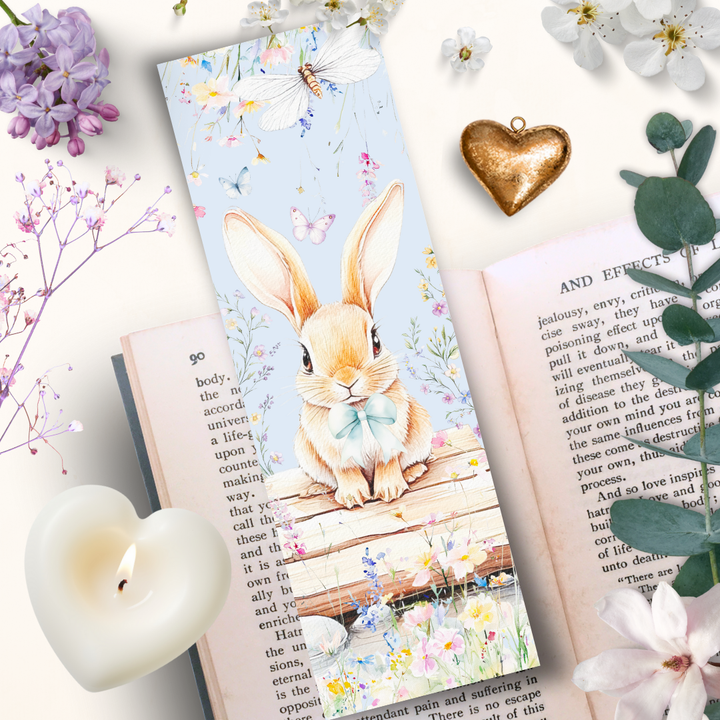 Lesezeichen Der Wunderhase – Ein Hauch Magie für Ihre Bücher