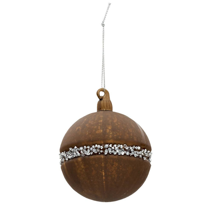 Weihnachtskugel - Rostoptik