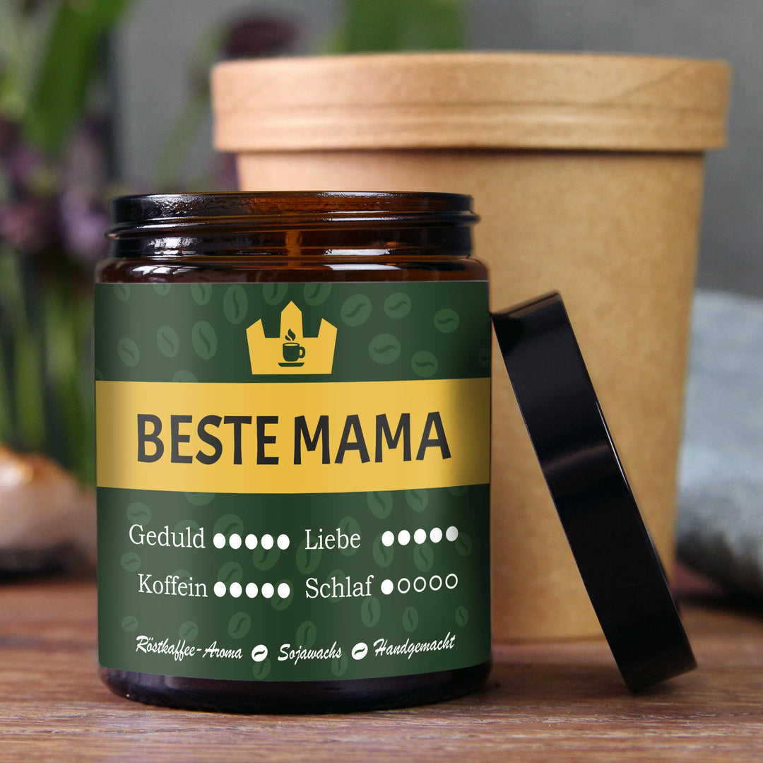Duftkerze im Glas- Beste Mama