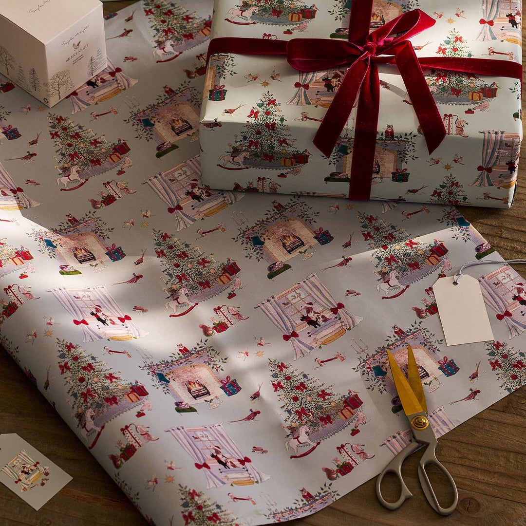 Weihnachts-Geschenkpapierrolle - 10 m