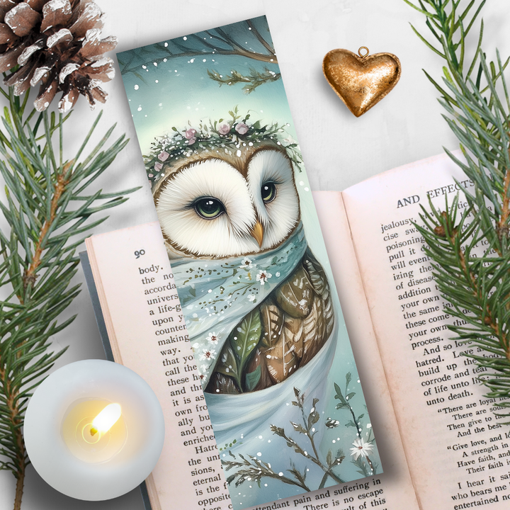 Lesezeichen Die Eule der Wunder - Magisches Buchaccessoire