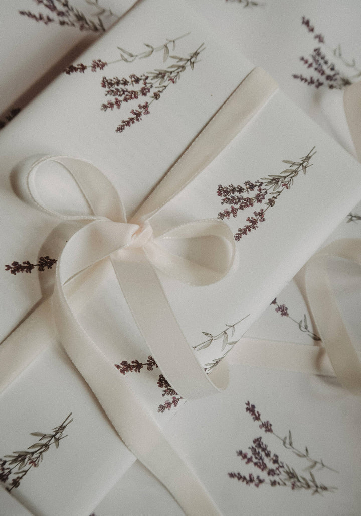 Geschenkband Samt - Reinweiss