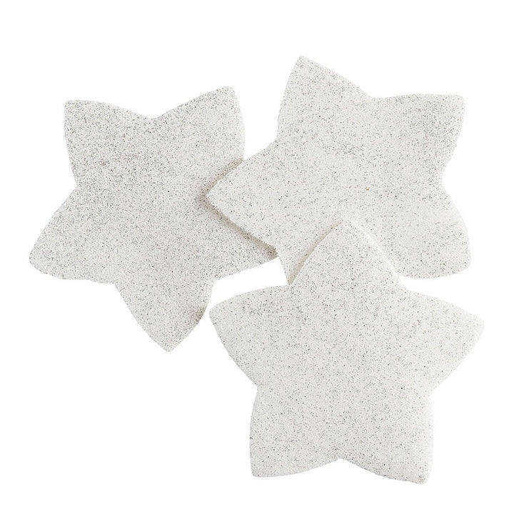 Seifenblätter in Sternform – Weiß mit Glitzer, Rosenduft (Box) – Mathilde M.