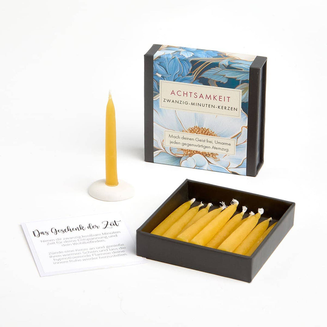 Achtsamkeit - Twenty Minute Mini Kerzn 12er Set